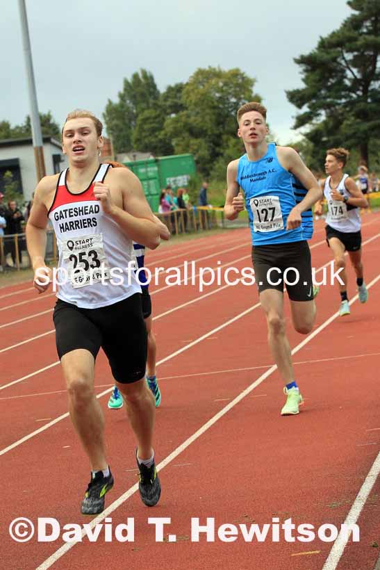 800 metres, 2023 NEGP 6 Monkton.  Photo: David T. Hewitson/Sports for All Pics